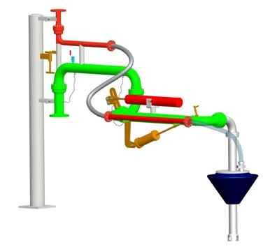 頂部裝卸臂(雙)